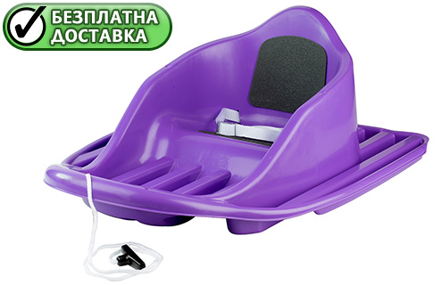бебешка шейна с колан Baby Sled Cruiser за дете на 1 година синьо